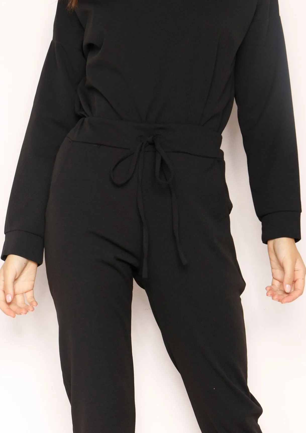 Loungewear|Co-Ords*Missy Empire Julie Jumper Loungewear Set Black