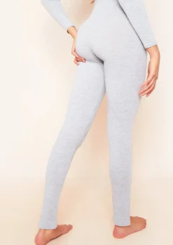 Airport Vibin'|Loungewear*Missy Empire Lola Split Hem Leggings Grey