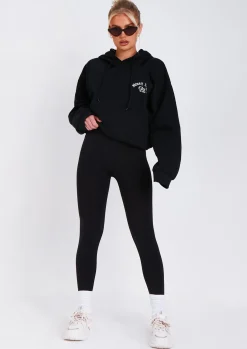 Airport Vibin'|Seamless & Shapewear*Missy Empire Meghan High Waisted Body Sculpting Seamless Leggings Black
