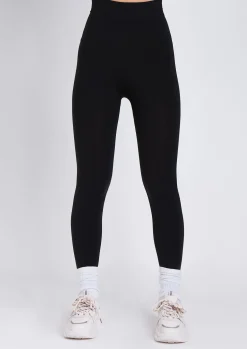 Airport Vibin'|Seamless & Shapewear*Missy Empire Meghan High Waisted Body Sculpting Seamless Leggings Black