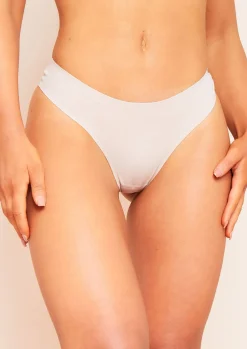 Seamless & Shapewear|Lingerie*Missy Empire Milly Basic Flattering Thong Mauve
