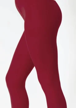 Socks & Tights*Missy Empire Olivia Tights Wine