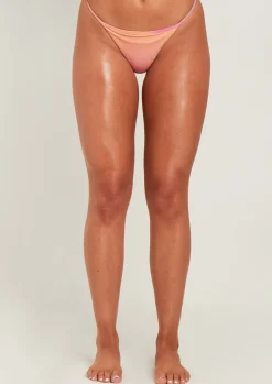 Swimwear|Beachwear*Missy Empire Quinn Ombre Printed Bikini Bottom Pink