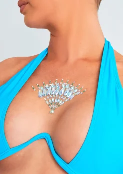 Rave Outfits*Missy Empire Sabine Stick On Body Jewels