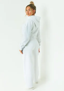 Airport Vibin'|Loungewear*Missy Empire Sienna Grey Missy Sport Slogan Joggers