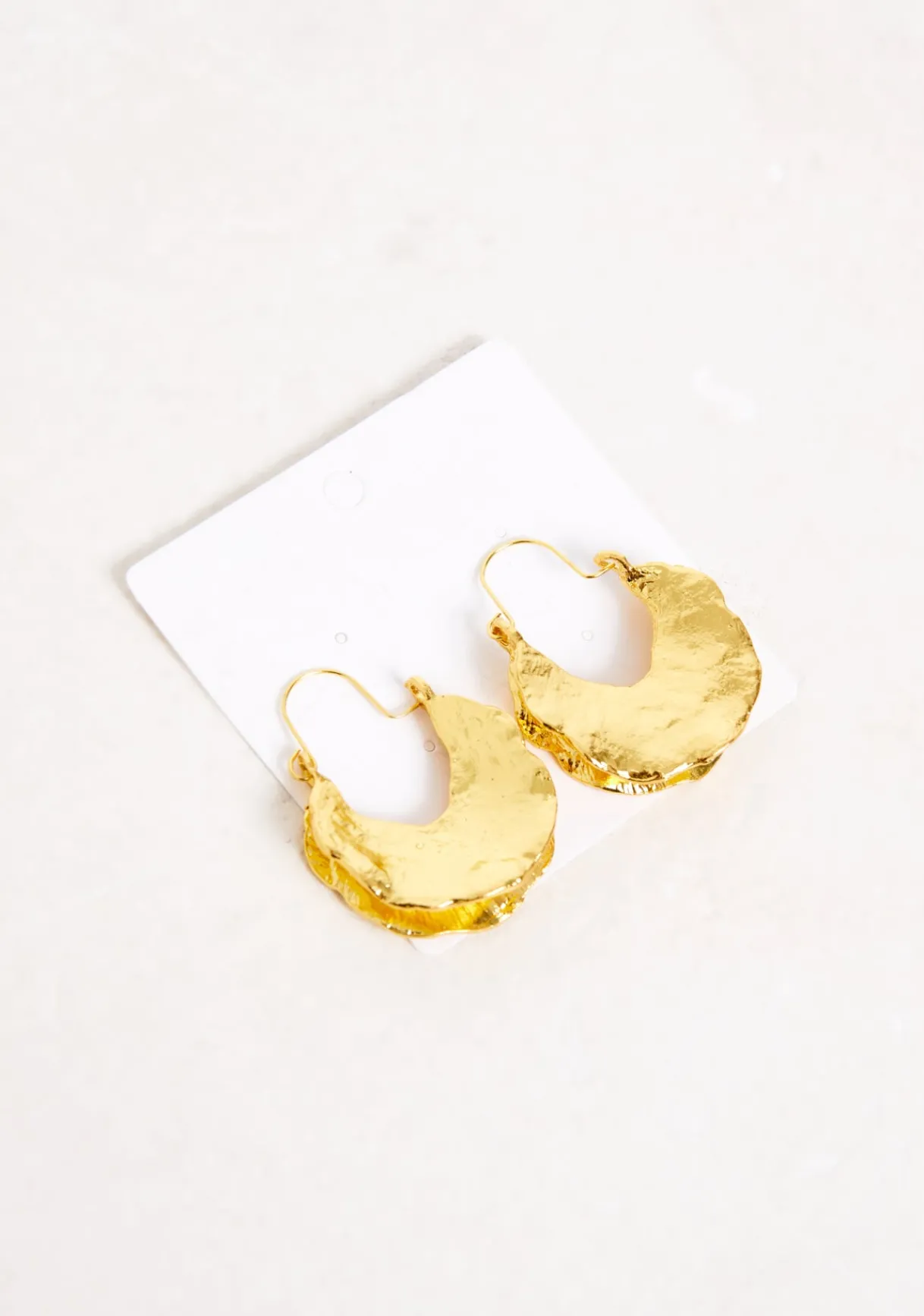 Earrings*Missy Empire Willa Gold Hoops