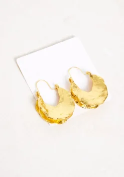 Earrings*Missy Empire Willa Gold Hoops