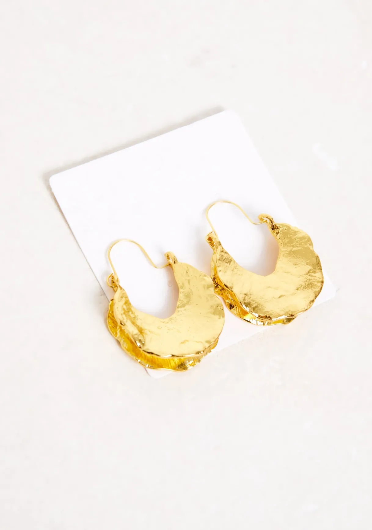 Earrings*Missy Empire Willa Gold Hoops