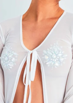 Rave Outfits|Concert Outfits*Missy Empire Ziva Multi Stick On Body Jewels